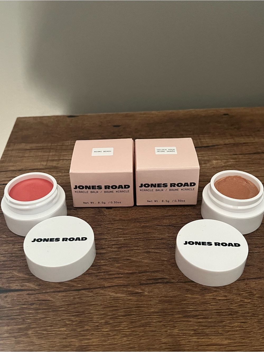 Jones Road Miracle Balm Mini Duo — Miami Beach & Golden Hour